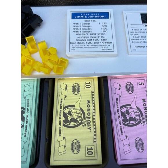 Monopoly NASCAR Nextel Cup Series Collector's Edition Board Game 6 Pewter Tokens - Picture 9 of 15